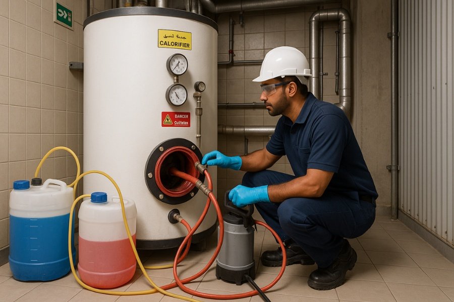 Calorifier Cleaning service in uae