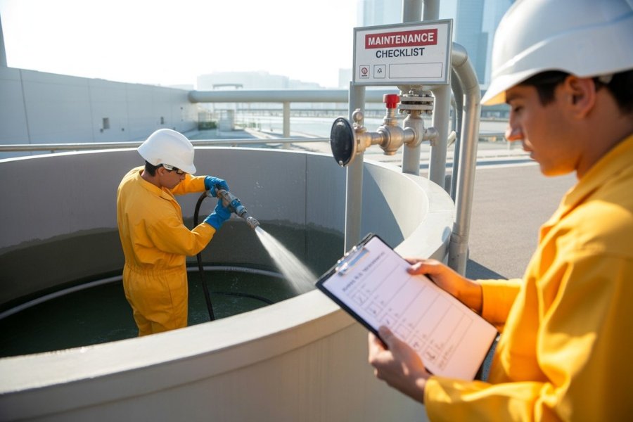 Water Tank Cleaning and Pipeline Disinfection Service in UAE