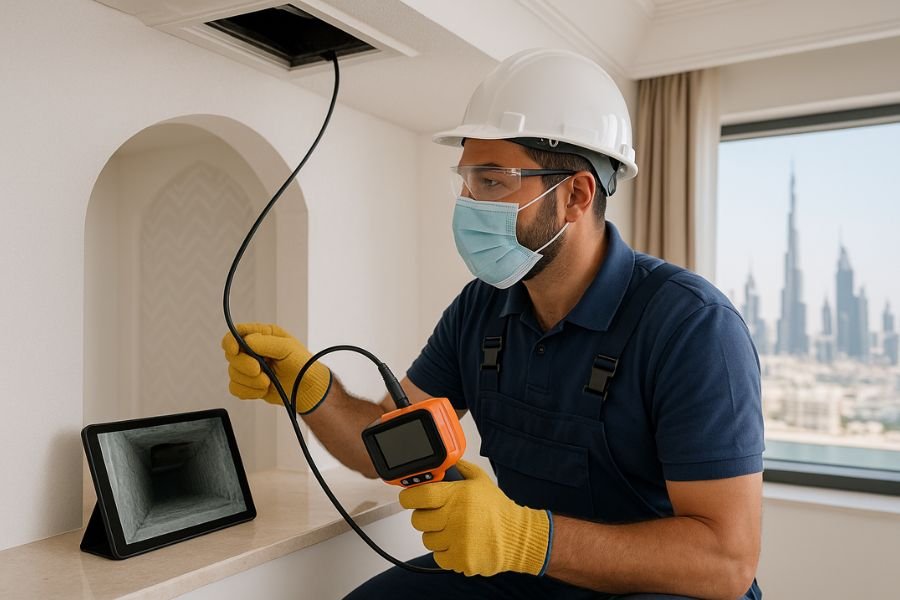 AC Duct Detailed Inspection