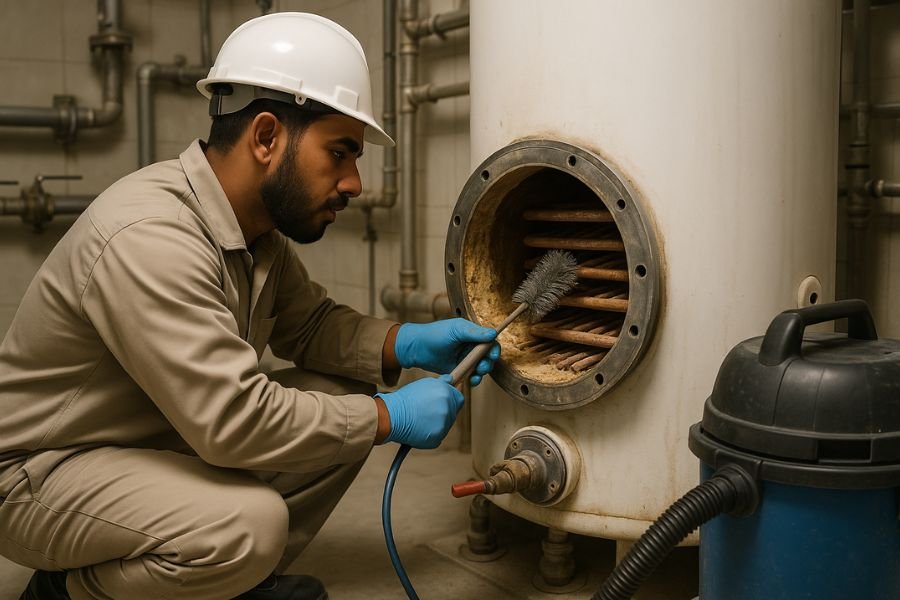 Calorifier Cleaning & Descaling