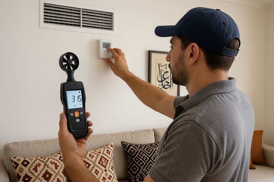 Checking Airflow and Optimizing the System