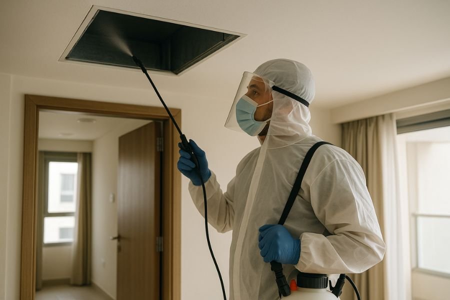 HVAC Duct System Disinfection