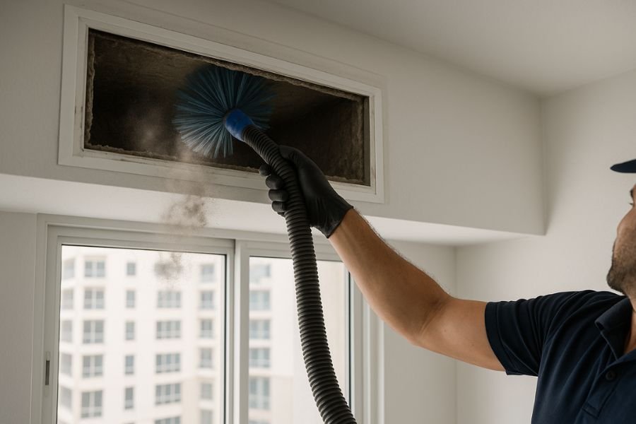 HVAC Ductwork Cleaning & Sanitization