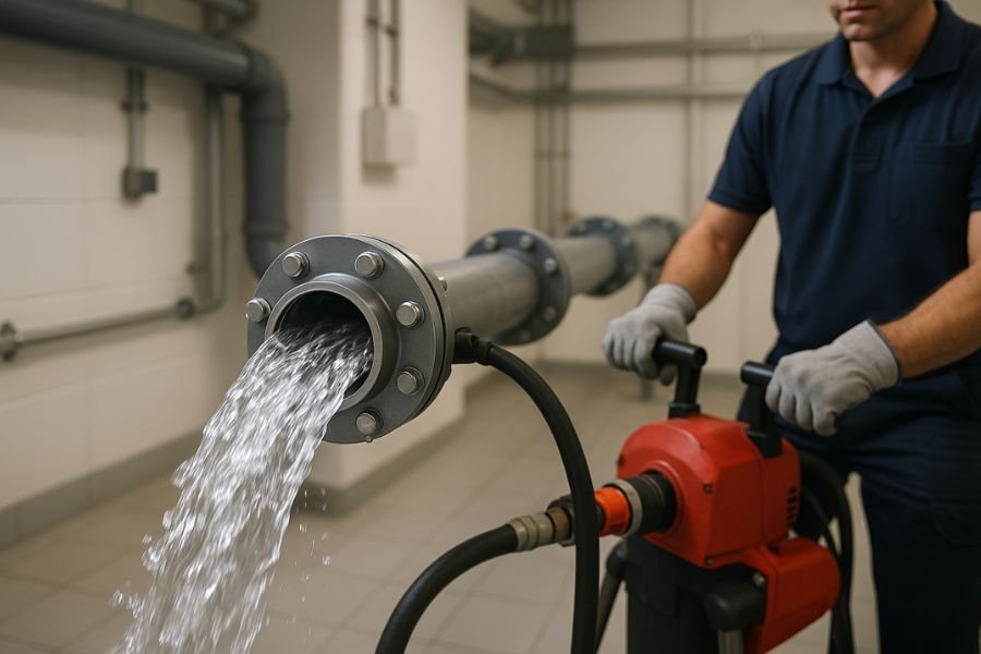 Pipeline Flushing & Sterilization