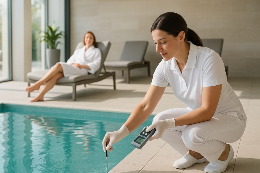 Spa Pool Disinfection