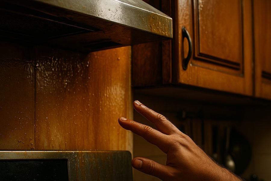 Sticky Cabinets or Walls