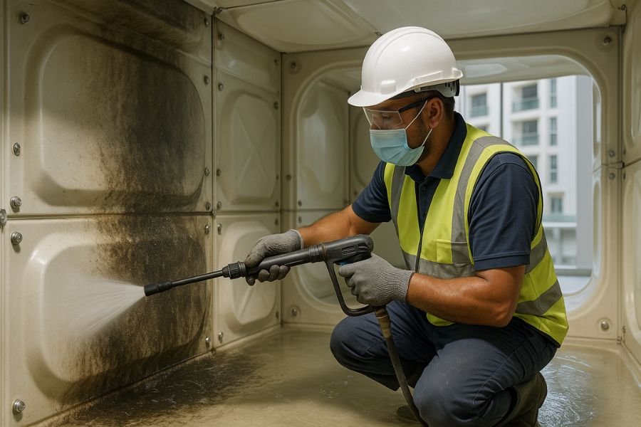 Water Tank Cleaning & Disinfection