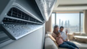 Blogs 1 Ice on the AC Evaporator Coil During Summer