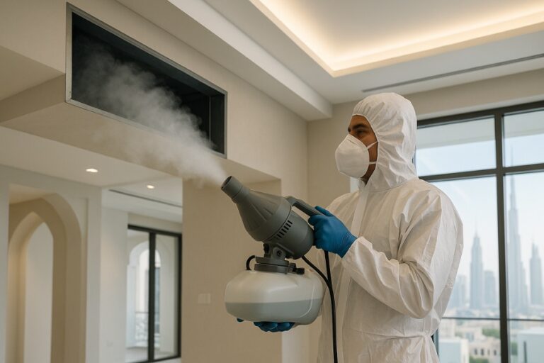 HVAC Duct System Disinfection Service in uae 768x512 1