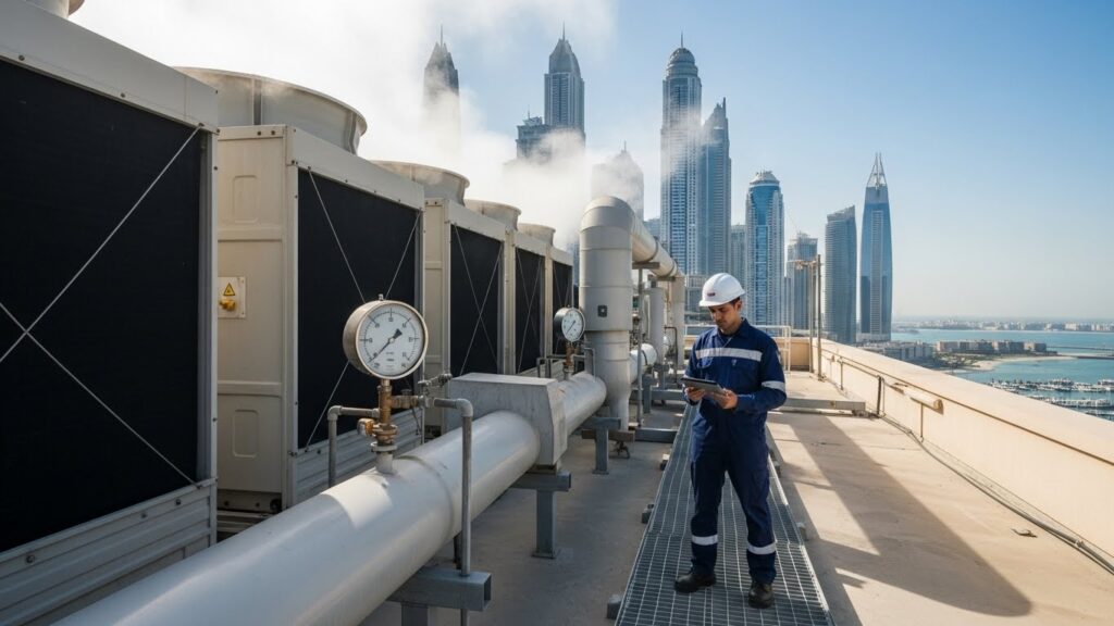 How Tower Cooling Works in Dubai