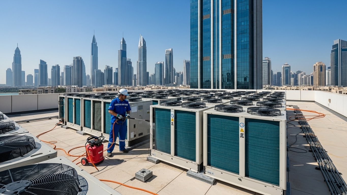 VRF and VRV System Duct Cleaning for Commercial Properties