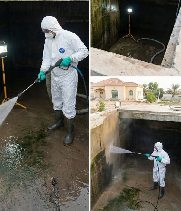What Our Water Tank Cleaning Service in Al Ain Covers