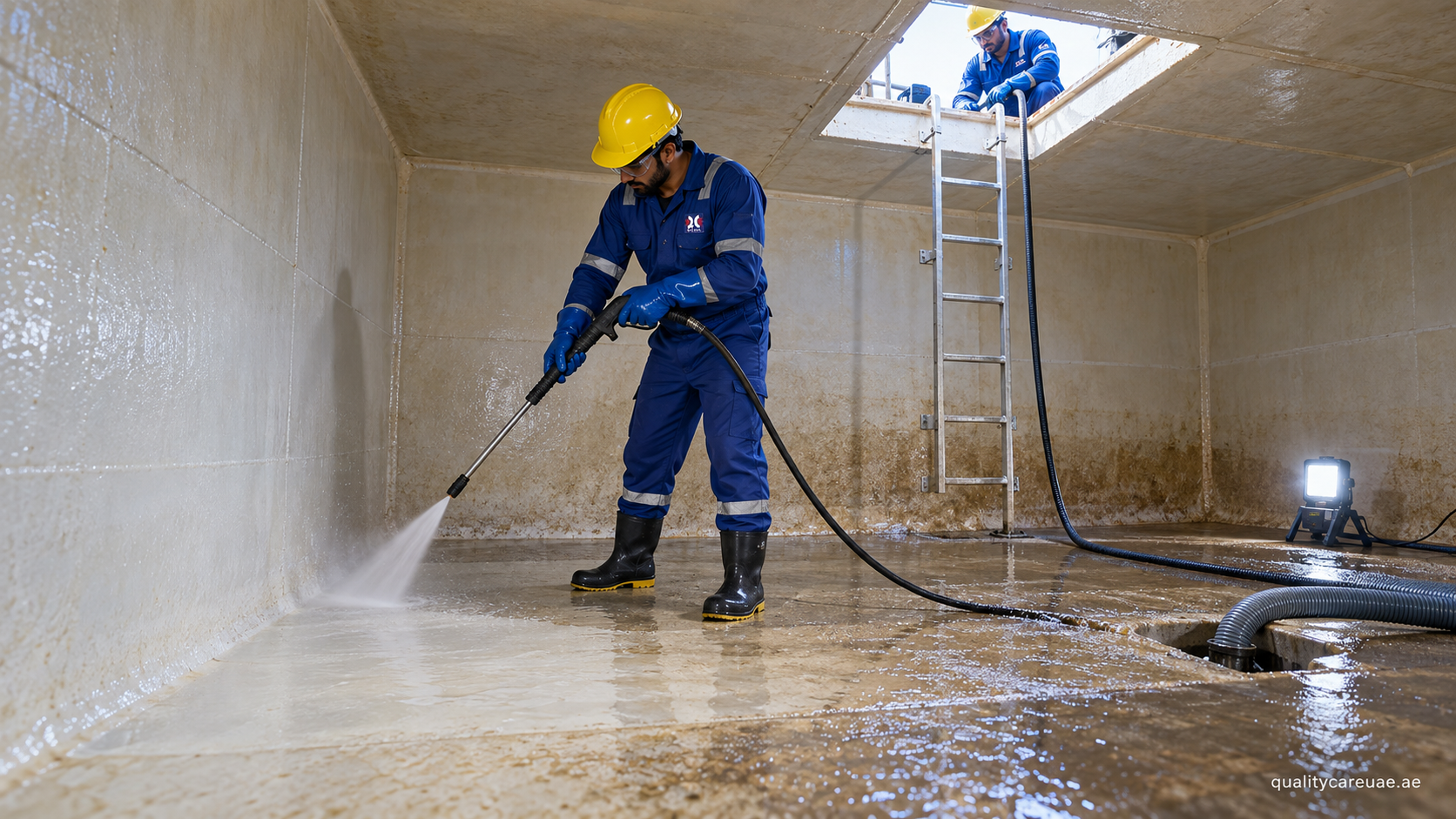 Water Tank Cleaning Process Step-by-Step Professional Method